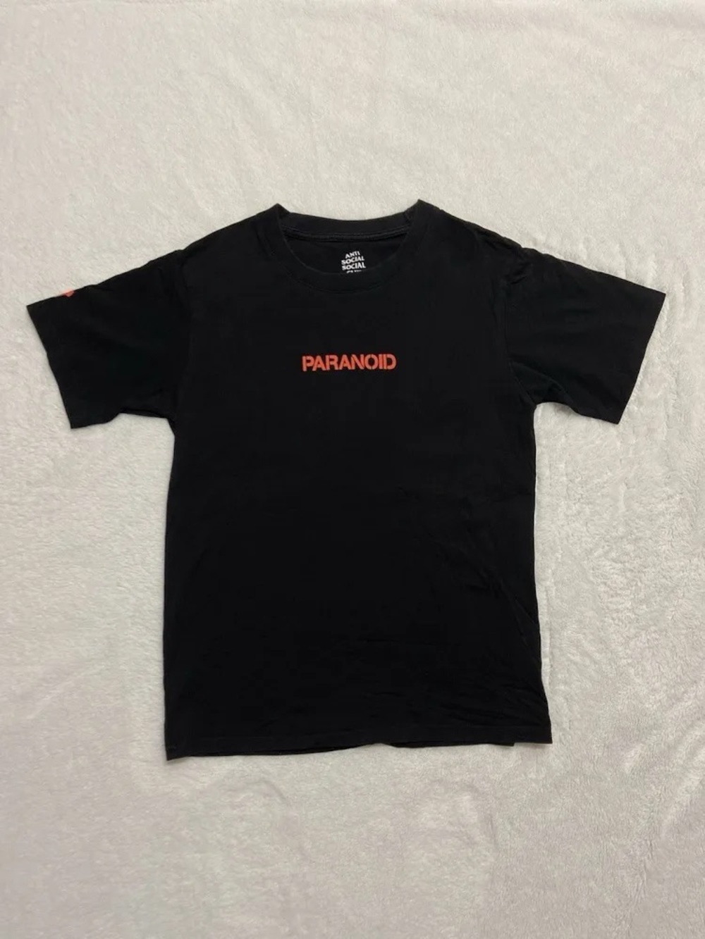 Anit Social Social Club  'PARANOID' Graphic Tee